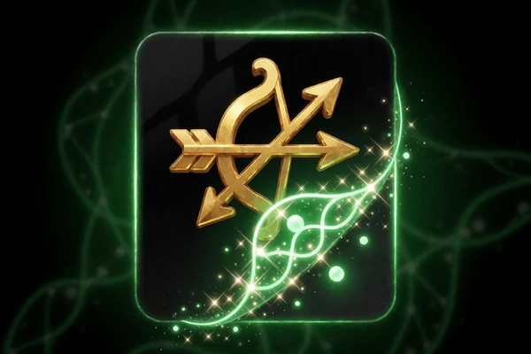 Rubbellos mit goldenem Bogen-Symbol als Vorschau der Instant-Win-Spiele